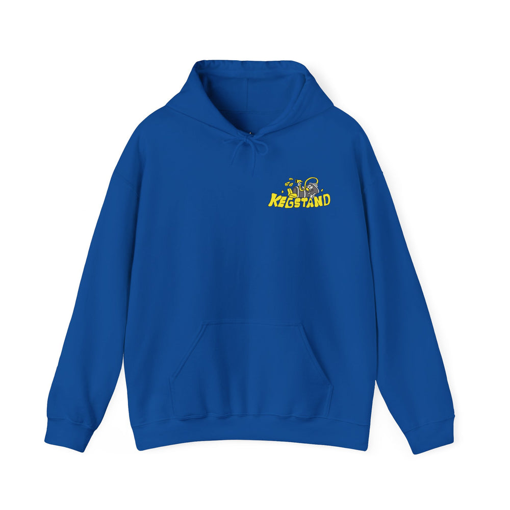 Kegstand Party Blue Hoodie