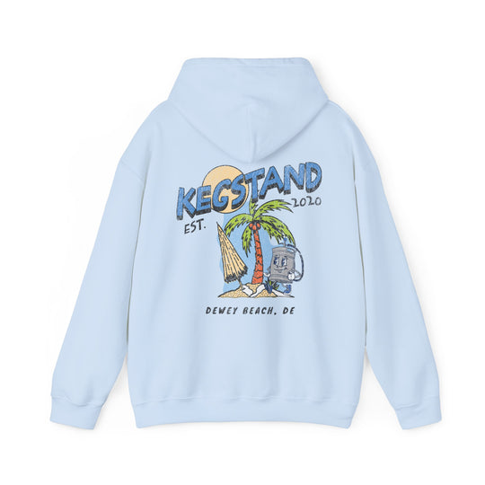 Kegstand Dewey Beach Blue Hoodie