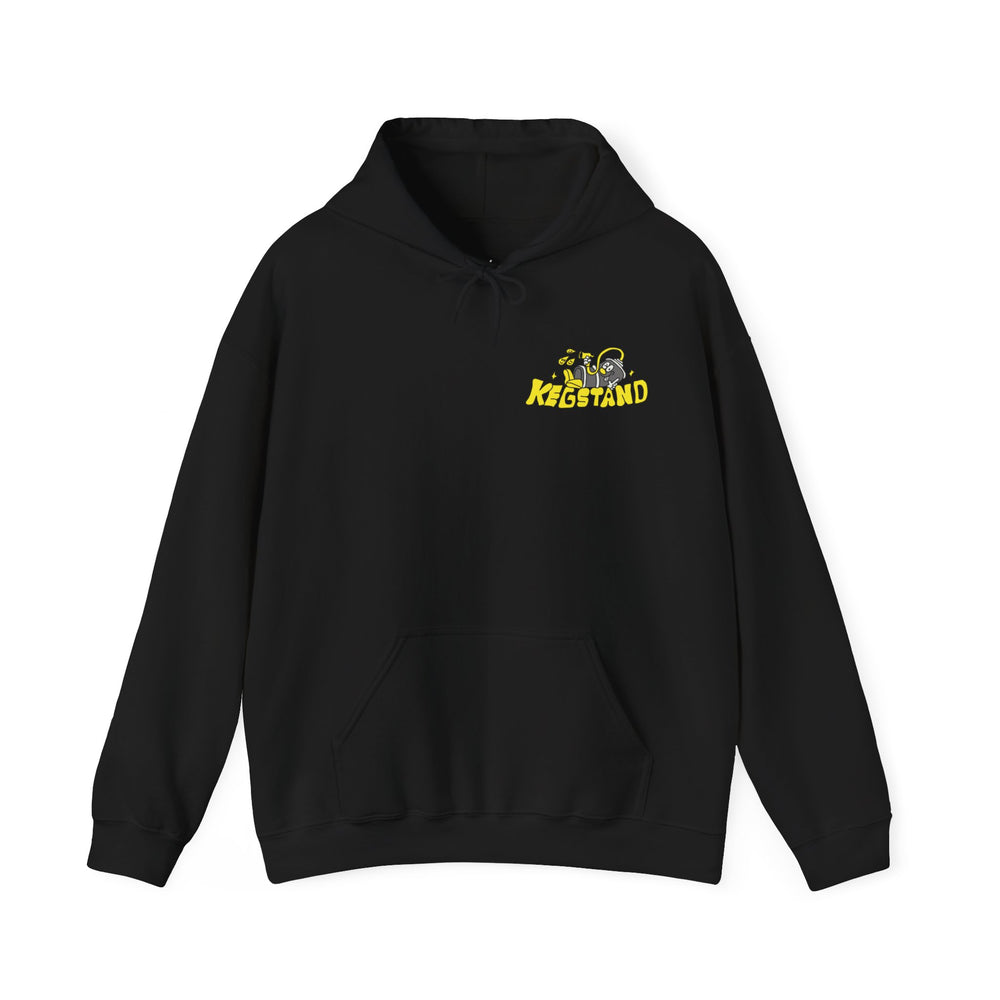 Kegstand Party Black Hoodie