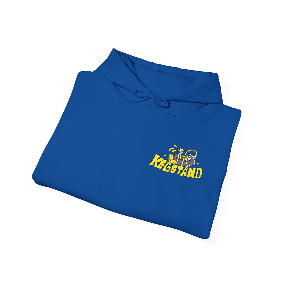 Kegstand Party Blue Hoodie