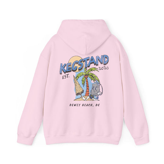 Kegstand Dewey Beach Pink Hoodie